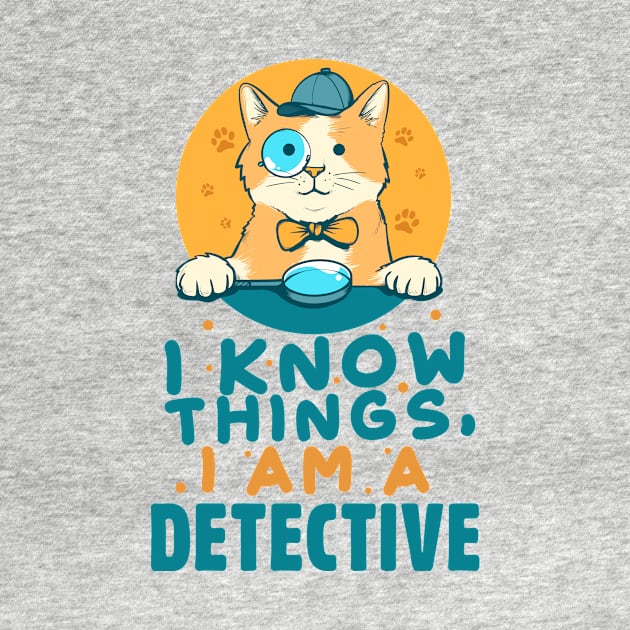 I Know Things, I am a Detective by simplecreatives